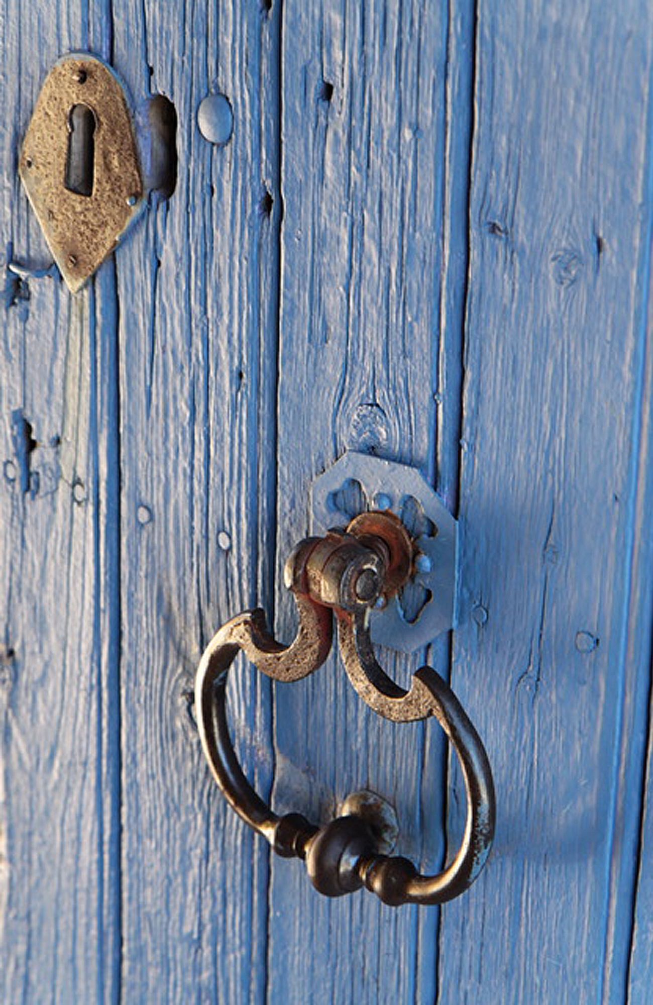 Le Mas Bleu - Entrée des gites à balbiac Ardèche